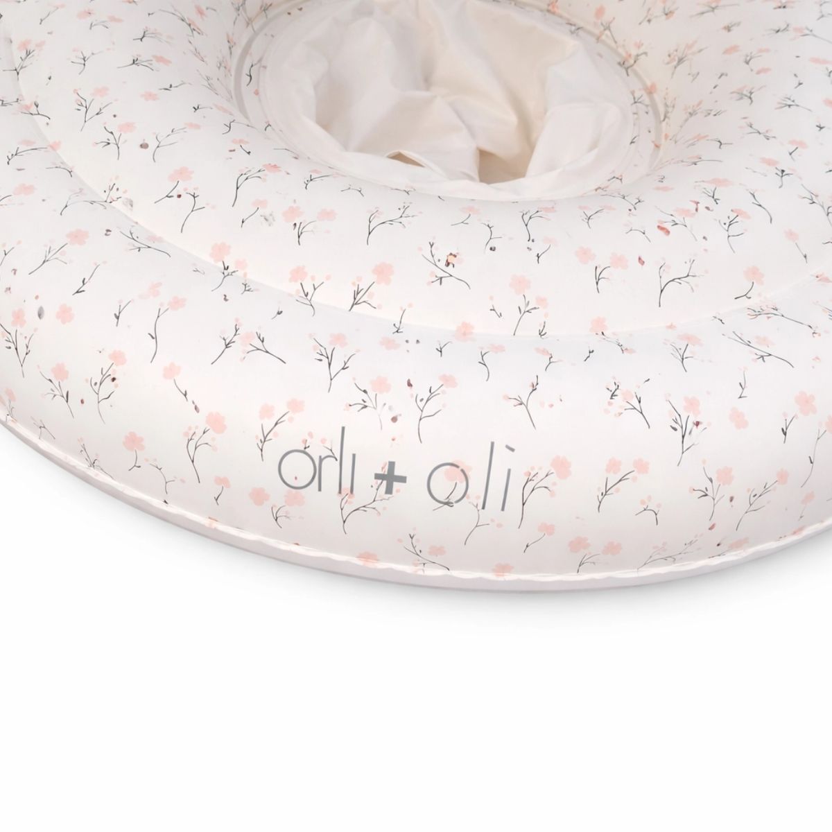 Ali+Oli Baby Swim Seat with Sun Canopy - Bloom - Enhanced Stability Design