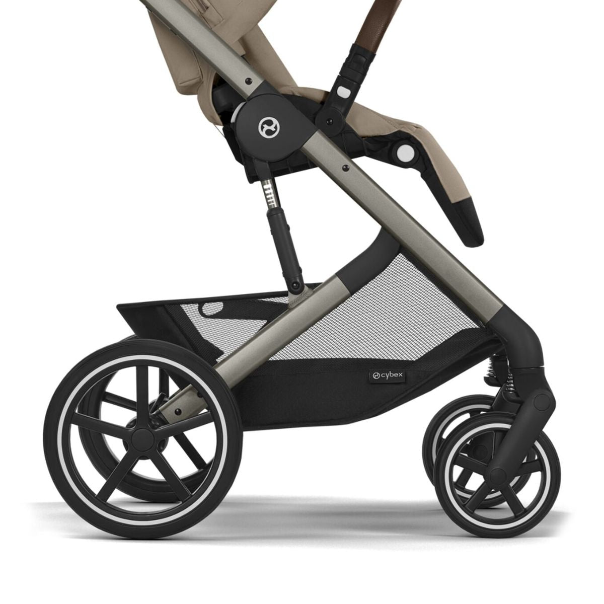 Carrinho De Bebê Cybex Balios S Lux Stone Grey (Silver Frame)

 - Smooth Ride on Any Terrain
