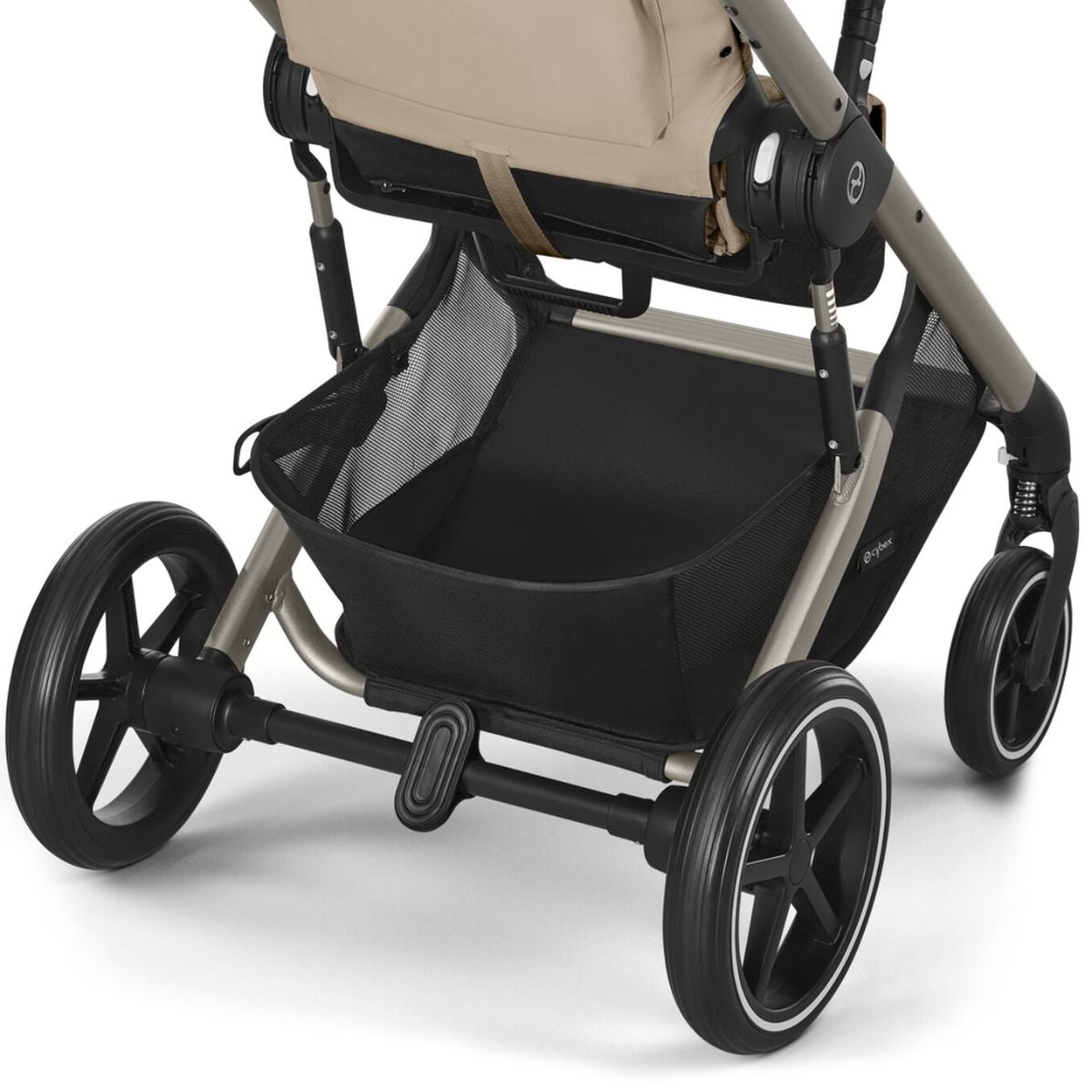 Carrinho De Bebê Cybex Balios S Lux Stormy Blue (Taupe Frame)

 - Smart Features for Modern Parenting